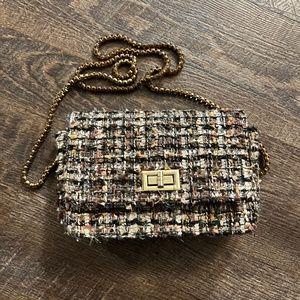 Tweed Purse